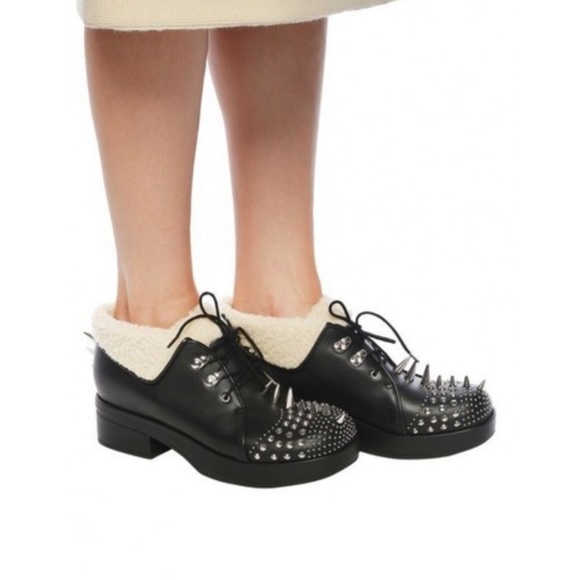 🔥 NWT Gucci Runway Harlem spikes and studs boots/shoes - Picture 8 of 14